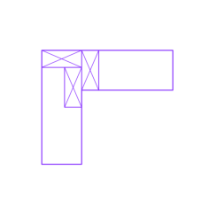 Buildings Wood Walls Corner Outside 3 Stud Digital Sketch Svg Design, Free Vectors File